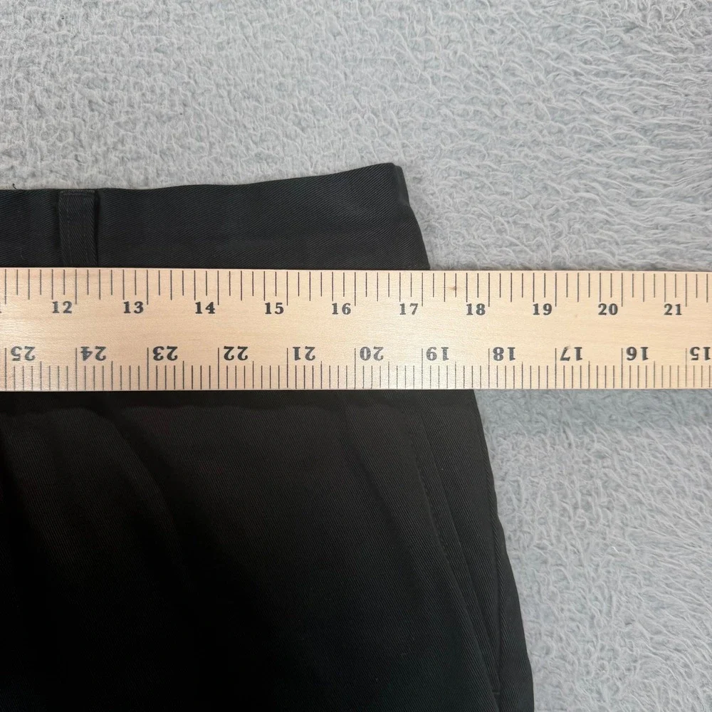 Vintage Polo Ralph Lauren Mens Preston Pant Black Cotton Chino Straight 34x30
